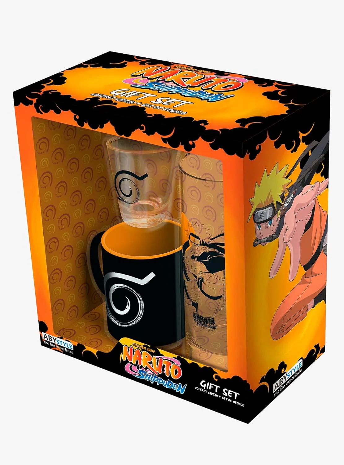 ABYSTYLE Naruto Shippuden Konoha Drinkware Gift Set